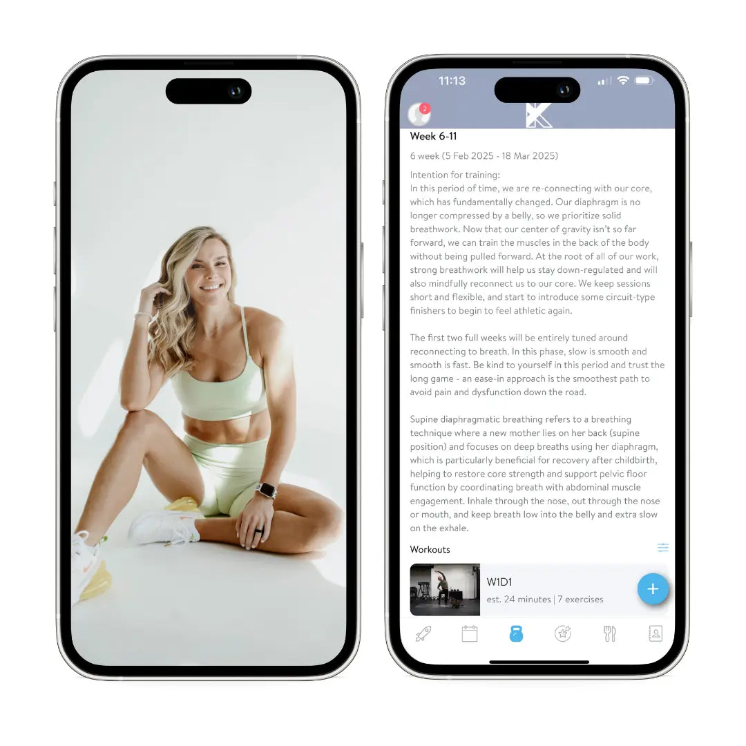 POSTPARTUM PROGRAM Kelly Yager