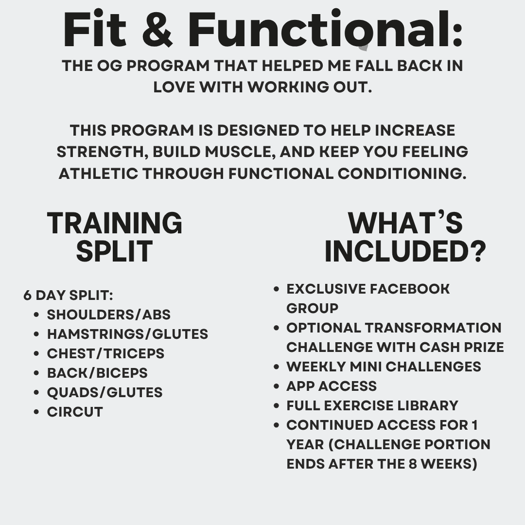 2025 NOVEMBER-DECEMBER FIT & FUNCTIONAL