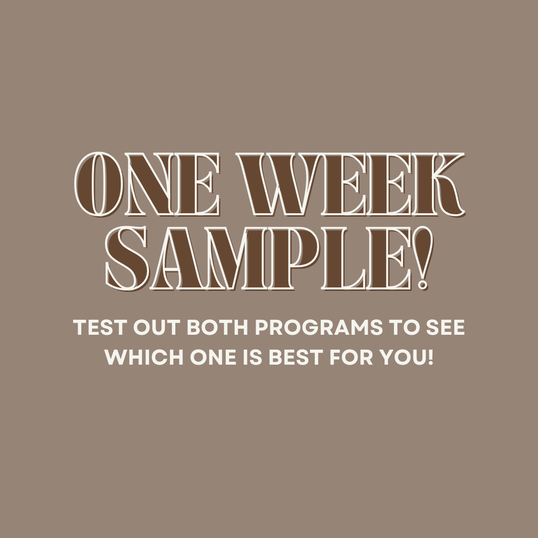 F&F/30 MIN WEEK SAMPLE