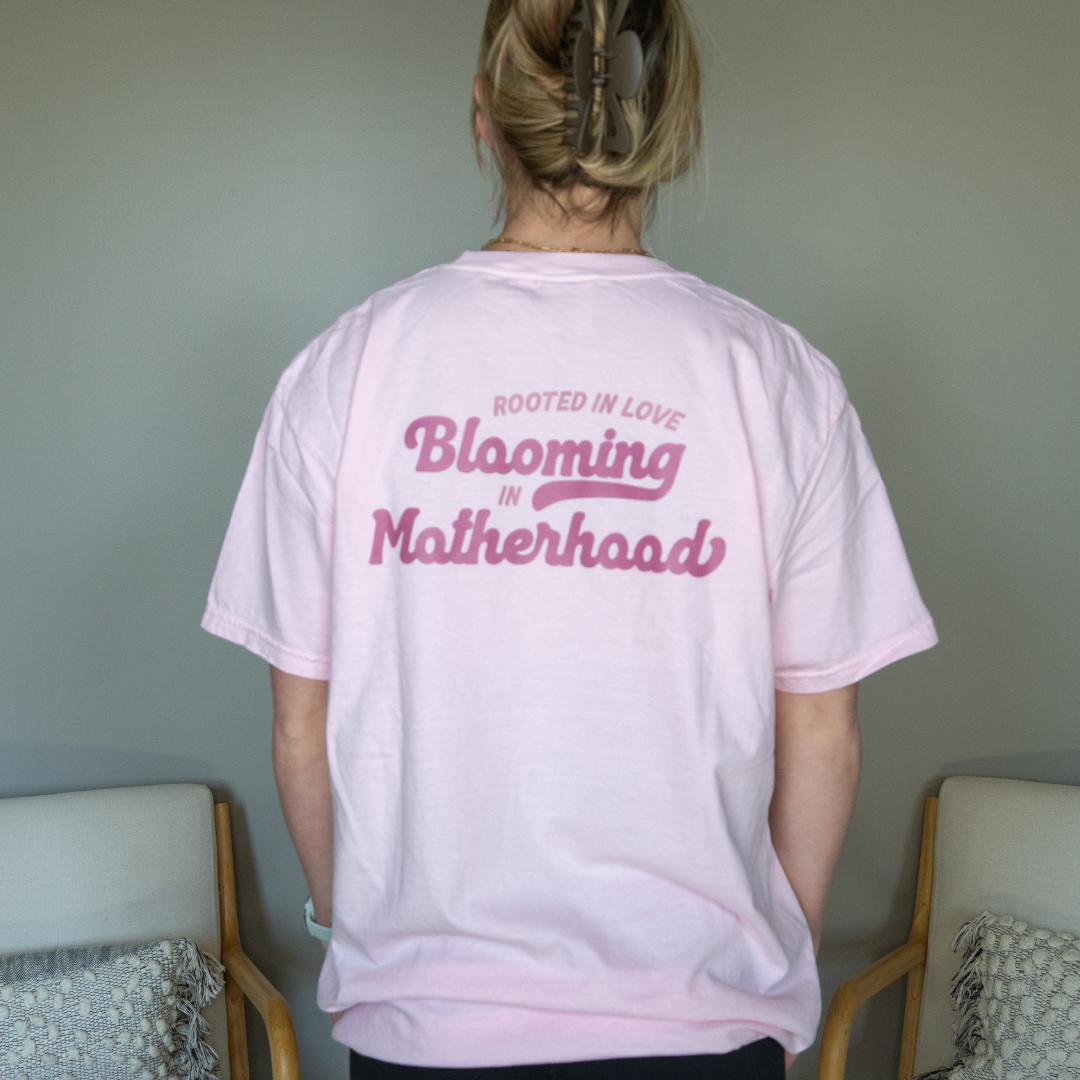 Blooming Into Motherhood SS - PINK