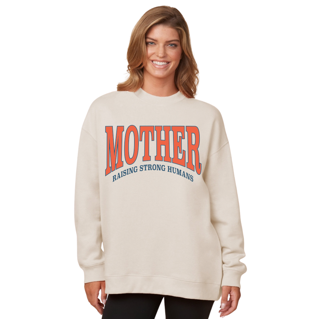 MOTHER Crewneck - IVORY