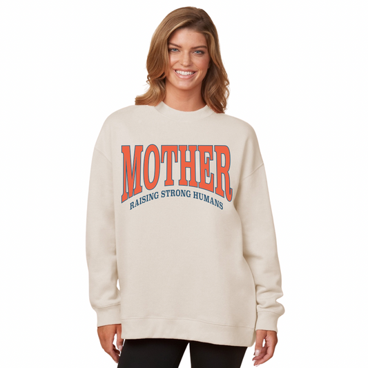 MOTHER Crewneck - IVORY