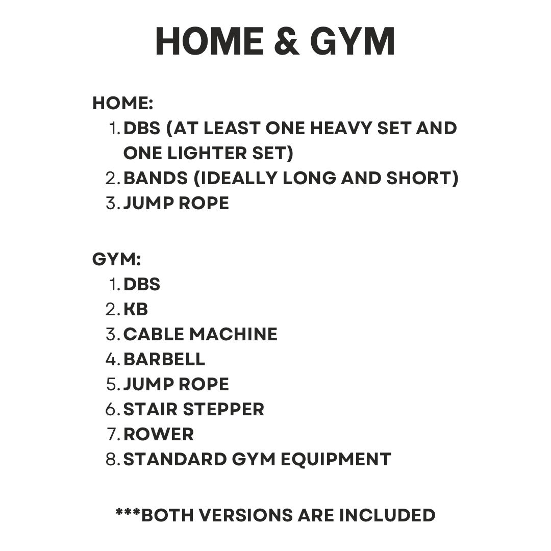 SEPTEMBER-OCTOBER 30 MINUTE BURN CHALLENGE