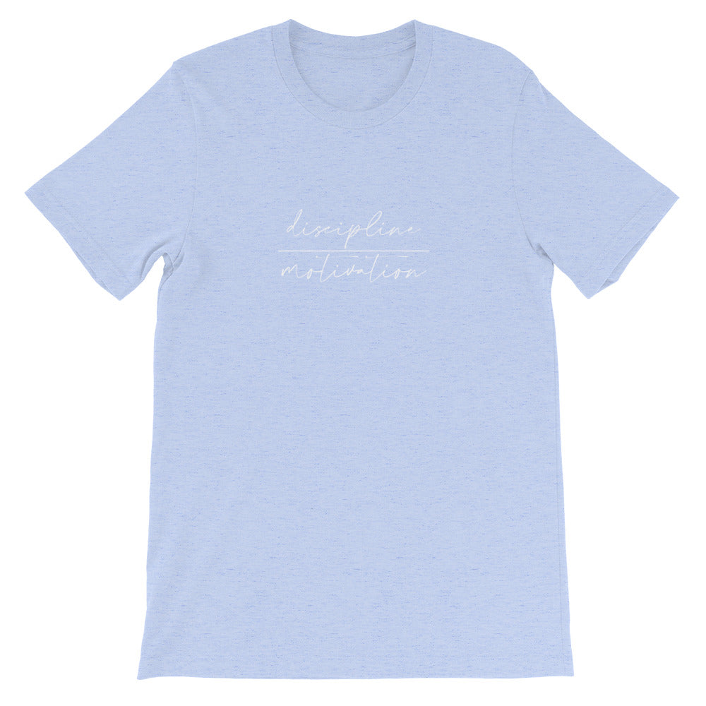 Short-Sleeve Unisex T-Shirt - discipline | motivation